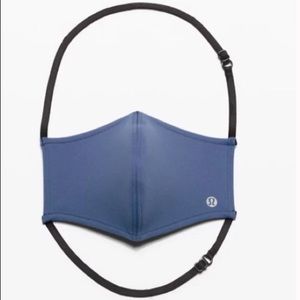 Lululemon ink blue face mask